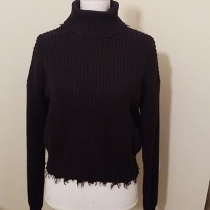 Forever21 turtle neck black sweater